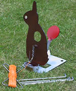 Rabbit Field Target  with cord,winder  and stakes