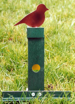 Resetting bird