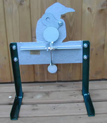 Rear view of special crow